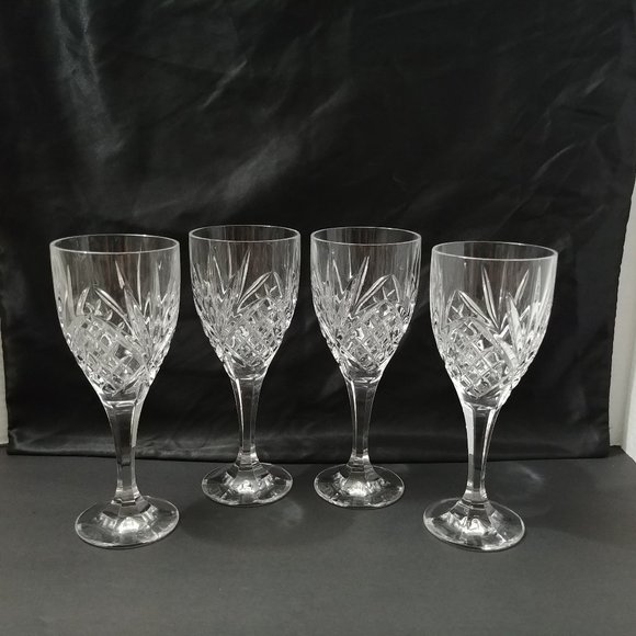 Other - Set of Four Beautiful Crystal Wine Goblets